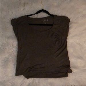 Brown short sleeved shirt